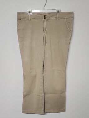 Maurices Kahki Straight-Leg Pants